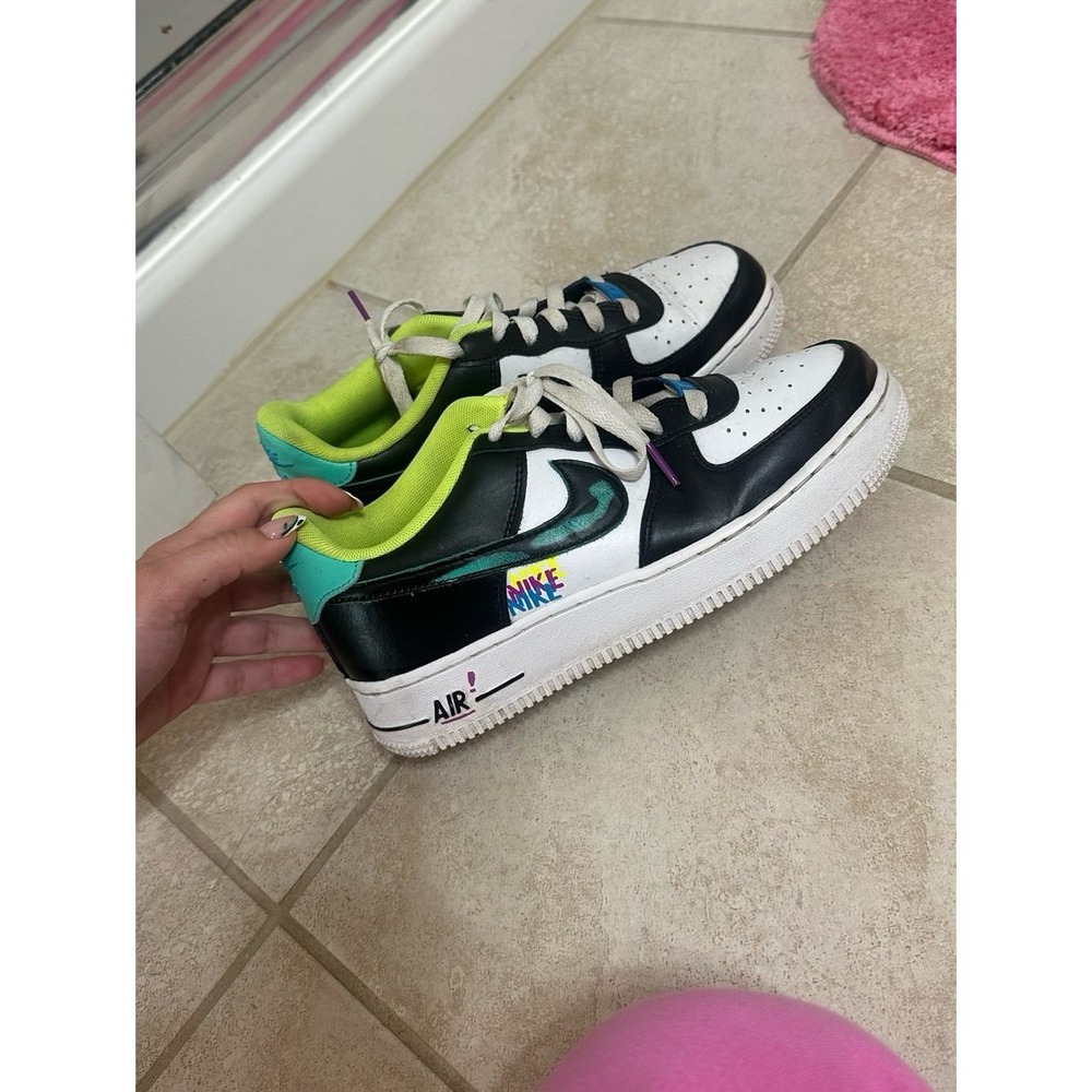 Nike Air Force 1 LV8 GS 'Graffiti' - Picture 6 of 9